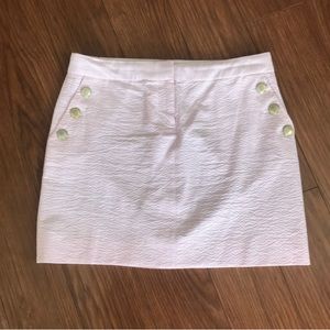 J.Crew Seersucker Mini Skirt